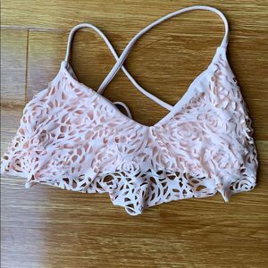 Baby pink target brand bikini top